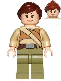 LEGO Minifigure -- Resistance Soldier, Female-Star Wars / Star Wars Episode 7 -- SW0668 -- Creative Brick Builders